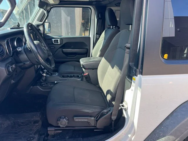 Used 2019 Bright White Clearcoat Jeep Sport S image 5