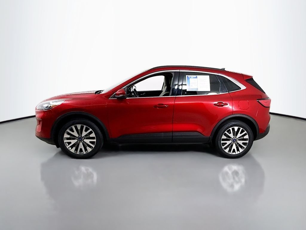 Used 2020 Rapid Red Metallic Tinted Clearcoat Ford Titanium image 9