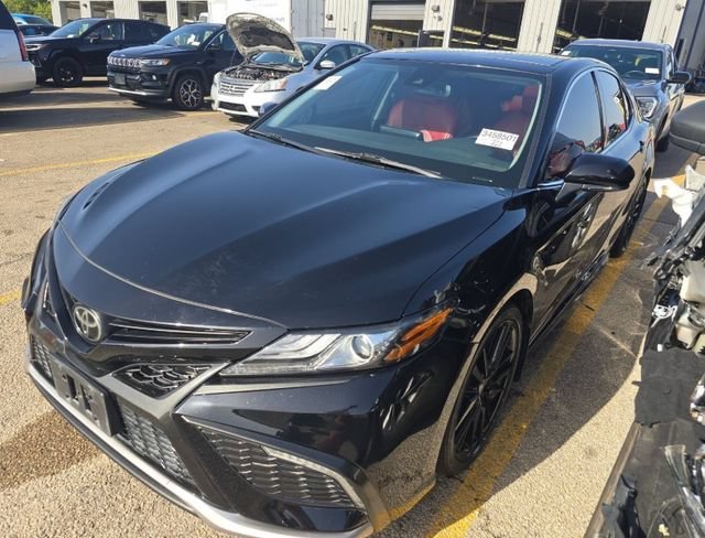 Used 2024 Midnight Black Metallic Toyota XSE image 1