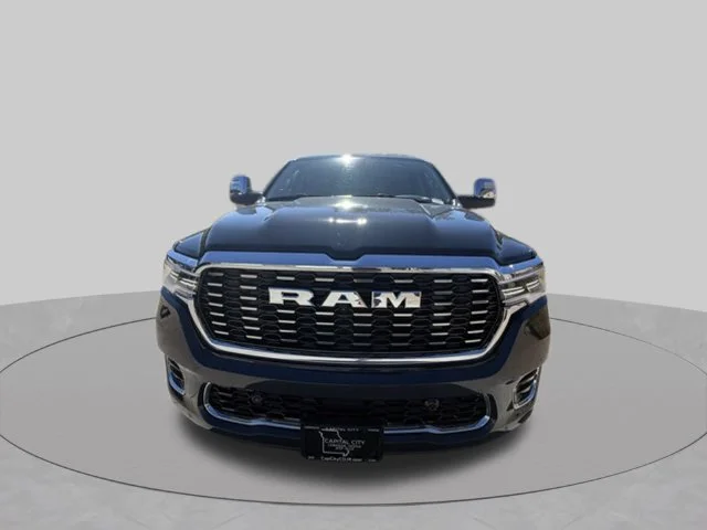 New 2027 Forged Blue Metallic Exterior Paint RAM Tungsten image 8
