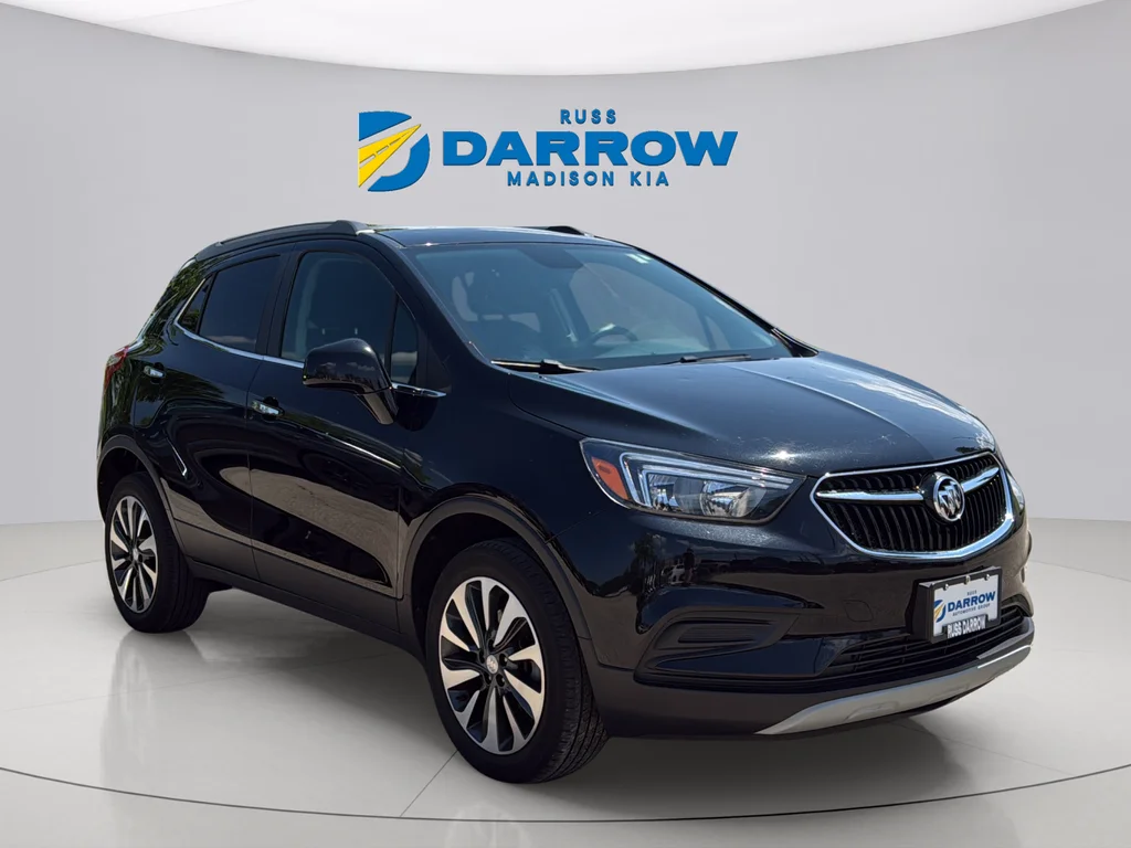 Used 2021 Ebony Twilight Metallic Buick Preferred image 7