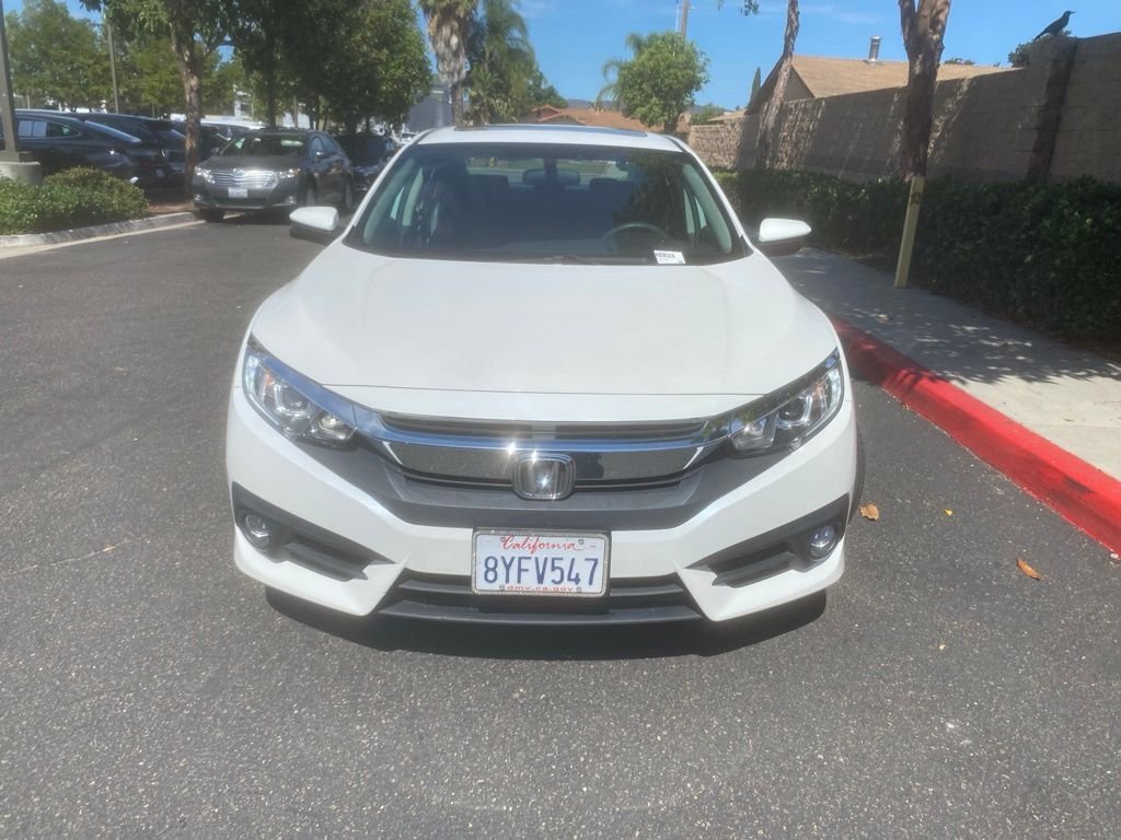 Used 2016 Honda Civic EX-T with VIN 19XFC1F3XGE221857 for sale in Poway, CA