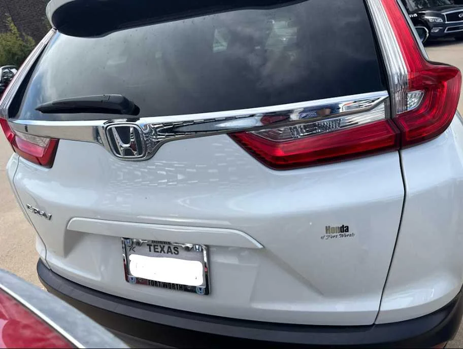 Used 2018 White Diamond Pearl Honda EX image 4
