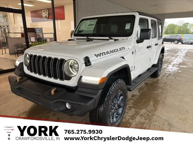 New 2026 Bright White Clearcoat Jeep 85th Anniversary Edition image 1
