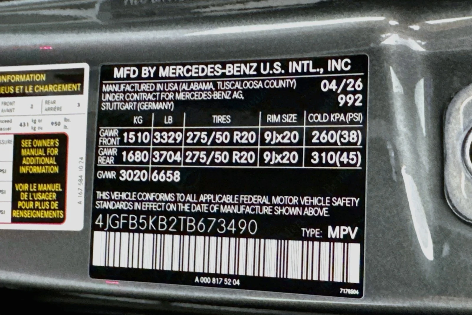 Certified Used 2026 Selenite Grey Metallic Mercedes-Benz 450 image 25