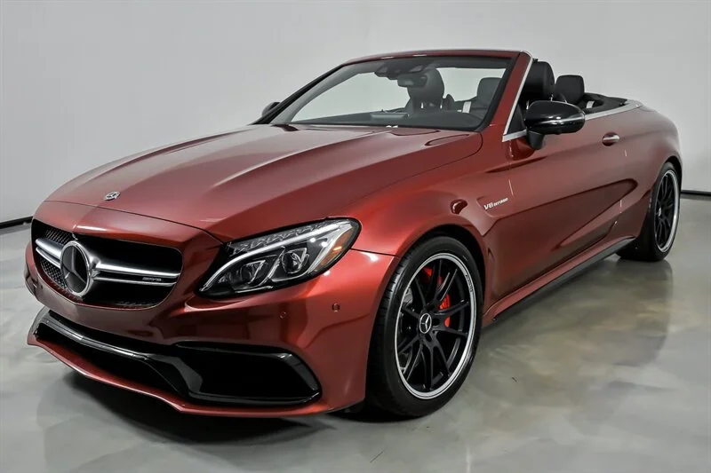 Used 2018 HYACINTH RED Mercedes-Benz AMG® C 63 S image 4