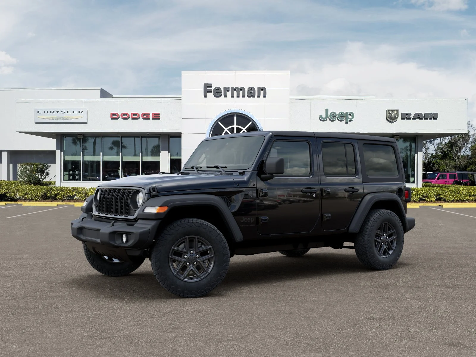 New 2026 Black Clear-Coat Exterior Paint Jeep Sport S image 35