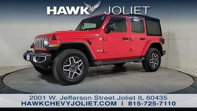 Used 2024 Red Jeep Sahara image 9