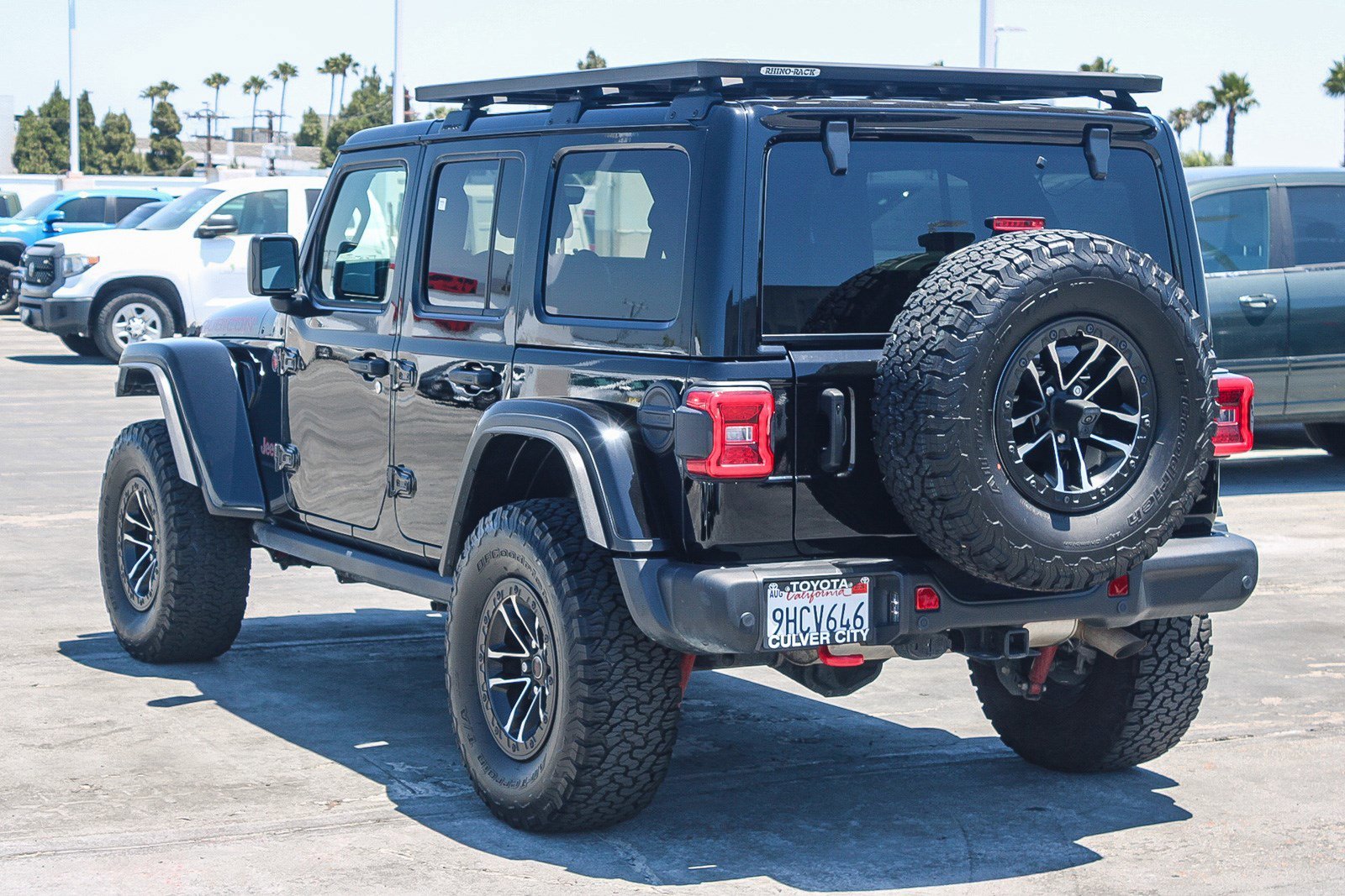 Used 2024 Black Clearcoat Jeep Rubicon X image 6