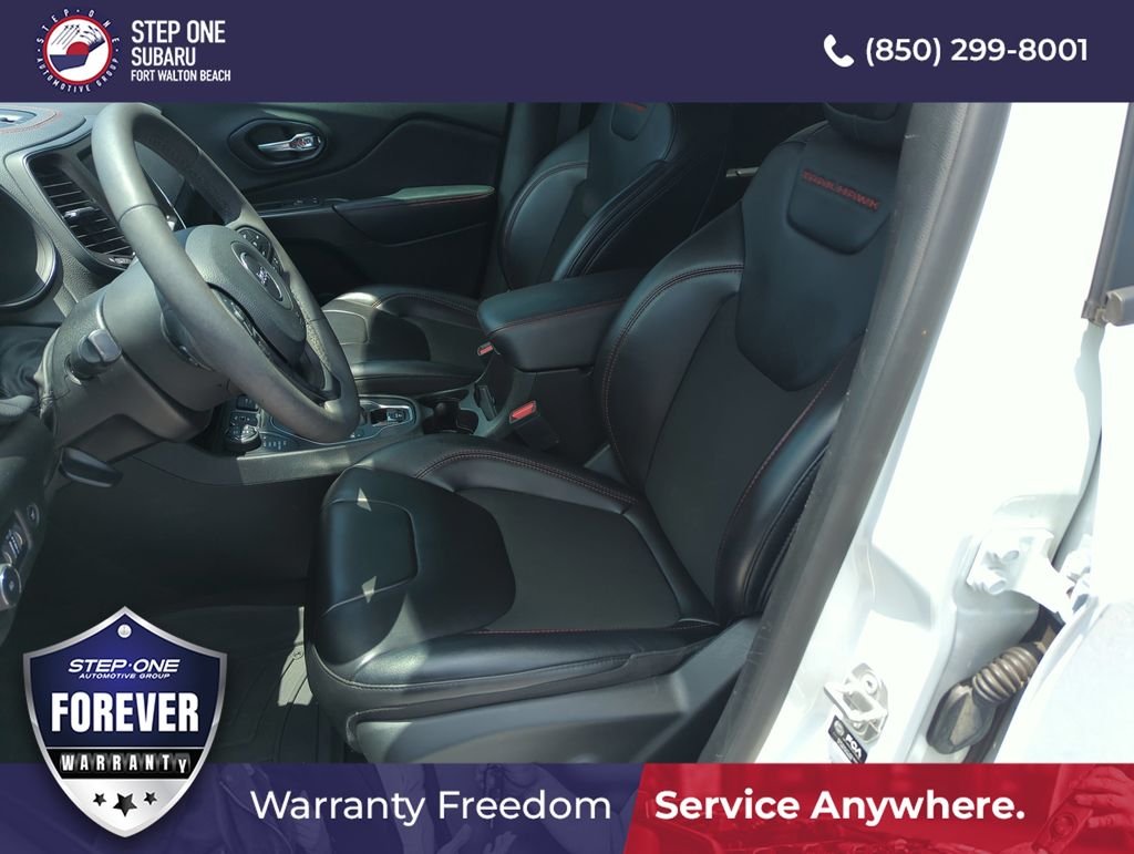 Used 2022 White Jeep Trailhawk image 12