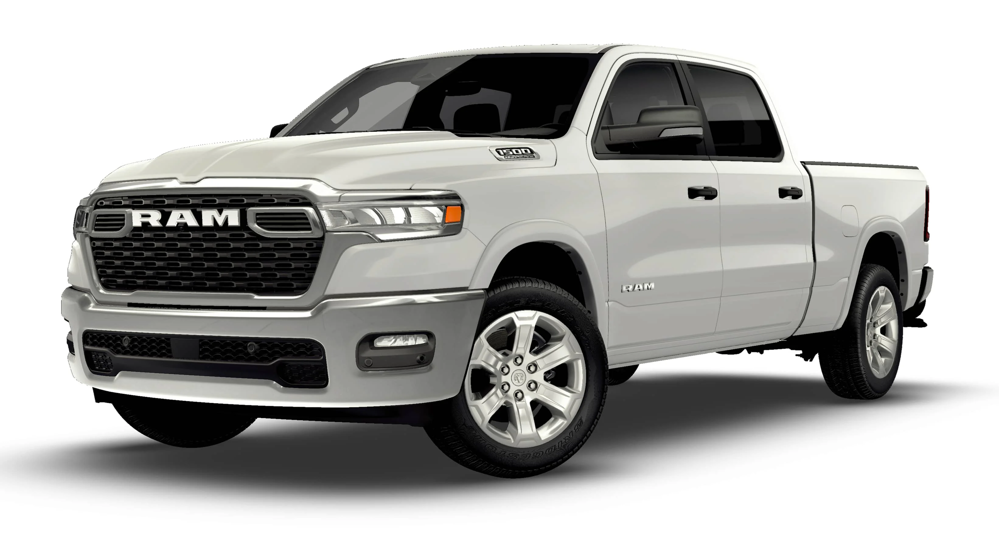New 2026 Bright White Clear-Coat Exterior Paint RAM Big Horn/Lone Star image 13
