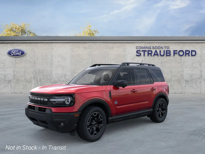 New 2026 Ruby Red Metallic Tinted Clearcoat Ford Outer Banks® image 1