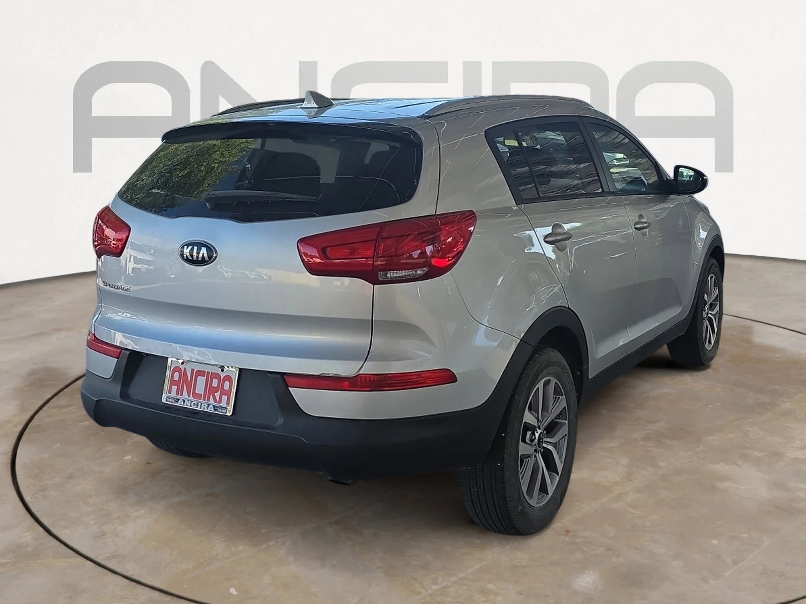 Used 2015 Bright Silver Kia LX image 8