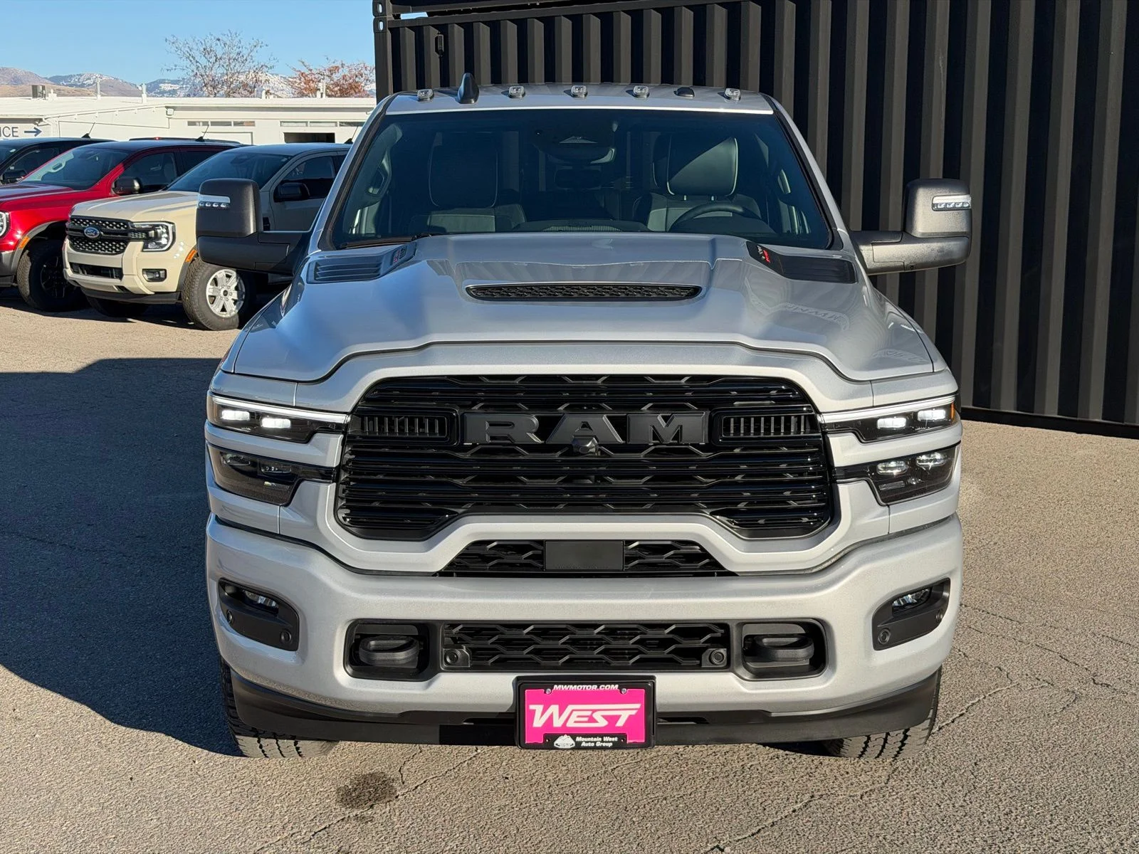 New 2026 Silver-Zynith Exterior Paint RAM Laramie image 3