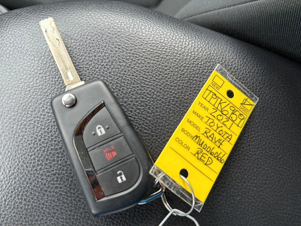 Used 2021 Red Toyota LE image 14