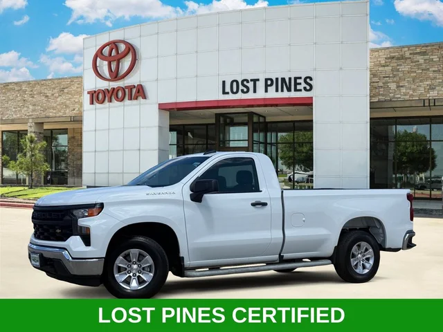 Pre-Owned 2025 Chevrolet Silverado 1500 WT RWD 2D Standard Cab
