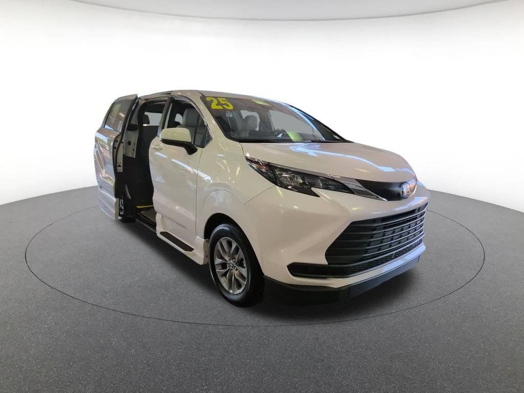 Used 2025 White Toyota LE image 4