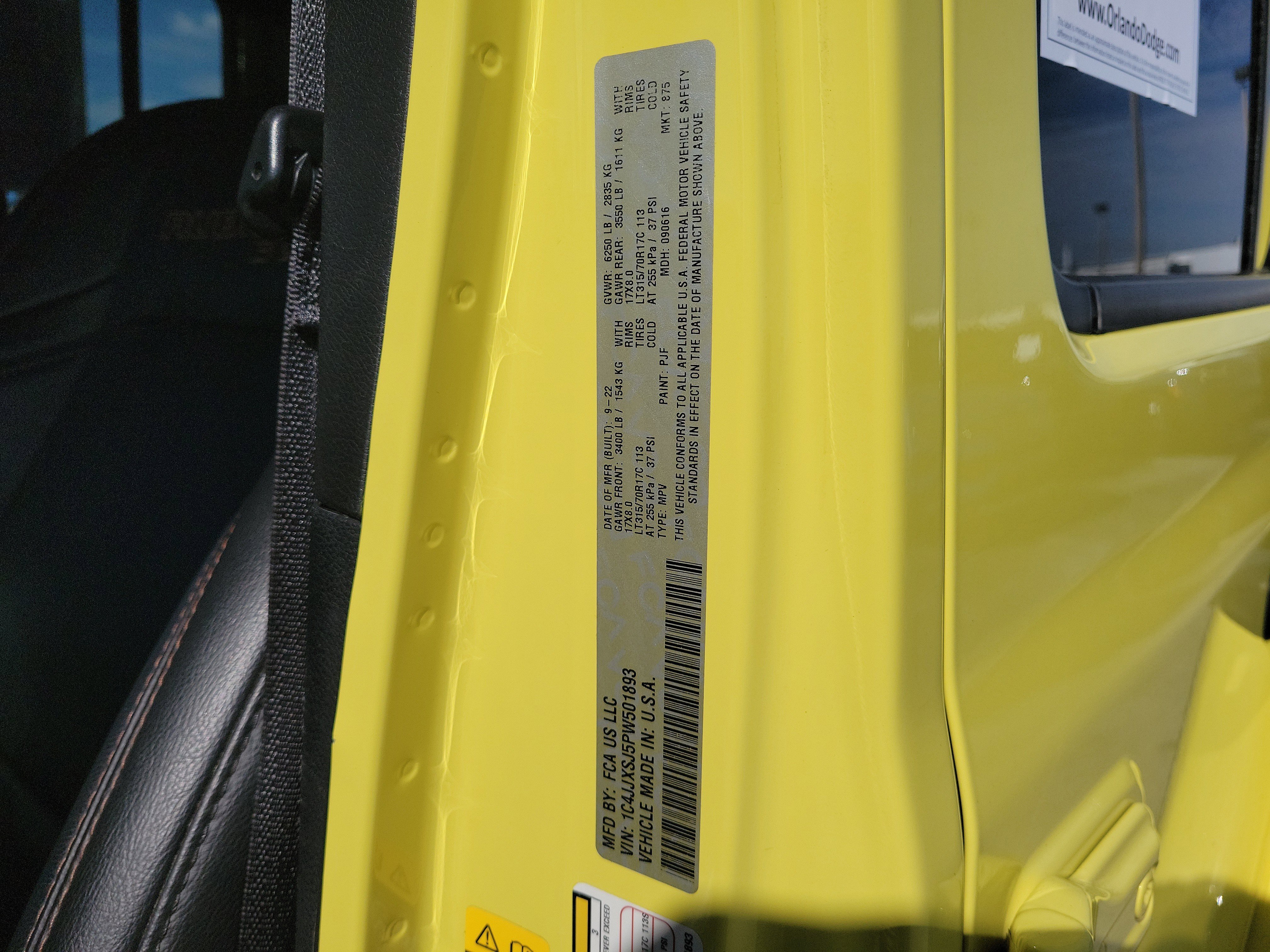 Used 2023 High Velocity Clearcoat Jeep Rubicon 392 image 31