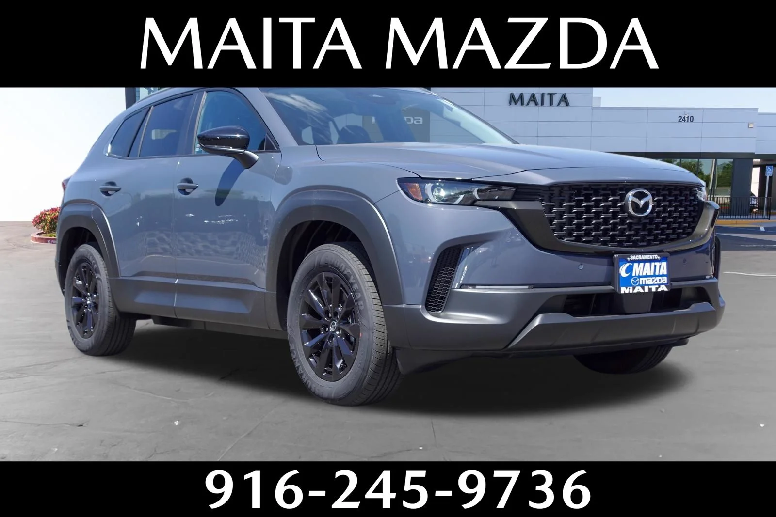 New 2026 Polymetal Gray Metallic Mazda Preferred image 1