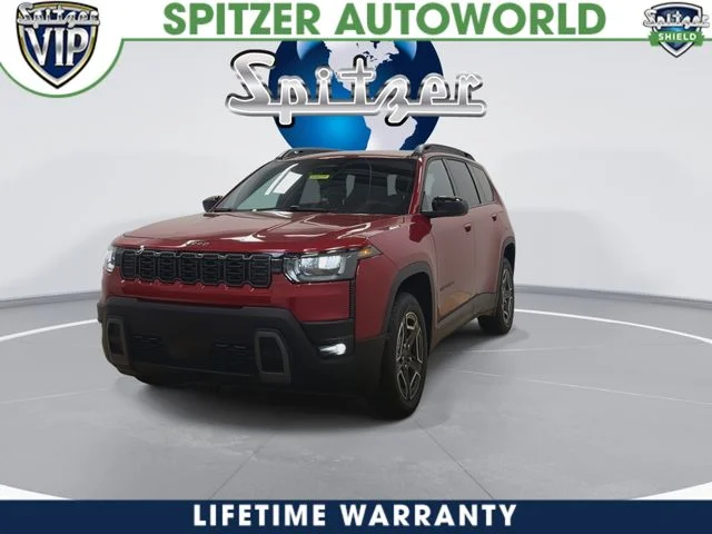 New 2026 Red Hot Pearl-Coat Exterior Paint Jeep Laredo image 4