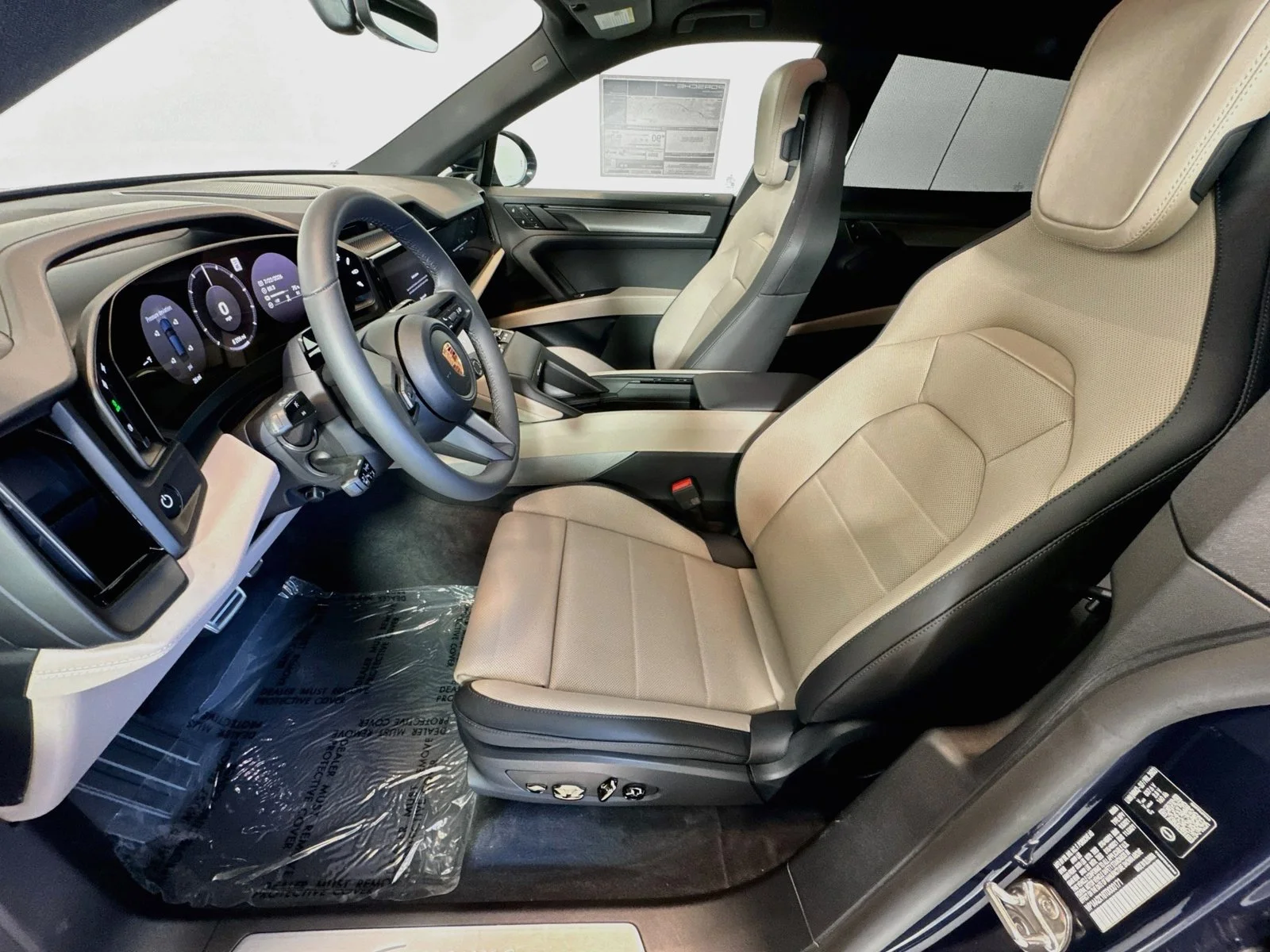 New 2026 Algarve Blue Metallic Porsche Electric image 5