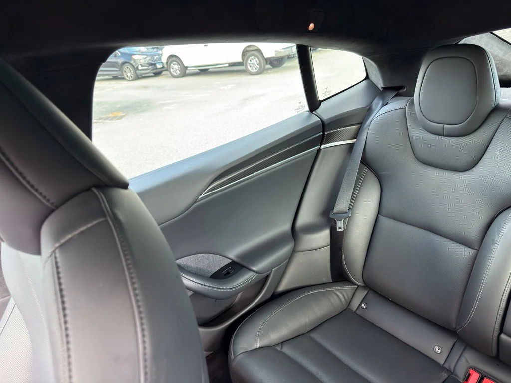 Used 2021 Black Tesla Plaid image 10