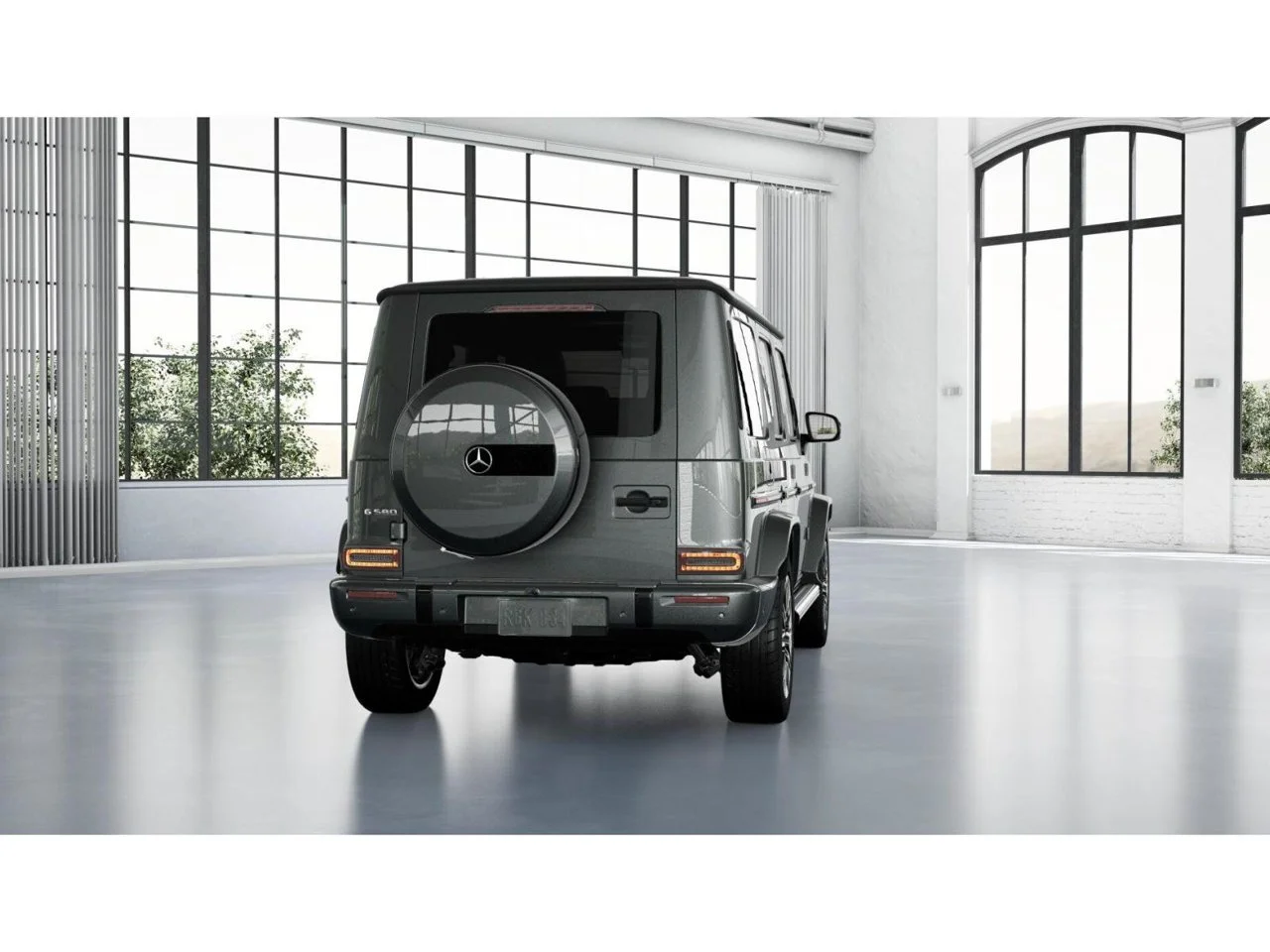 New 2027 MANUFAKTUR Graphite Metallic Mercedes-Benz G 580 image 24