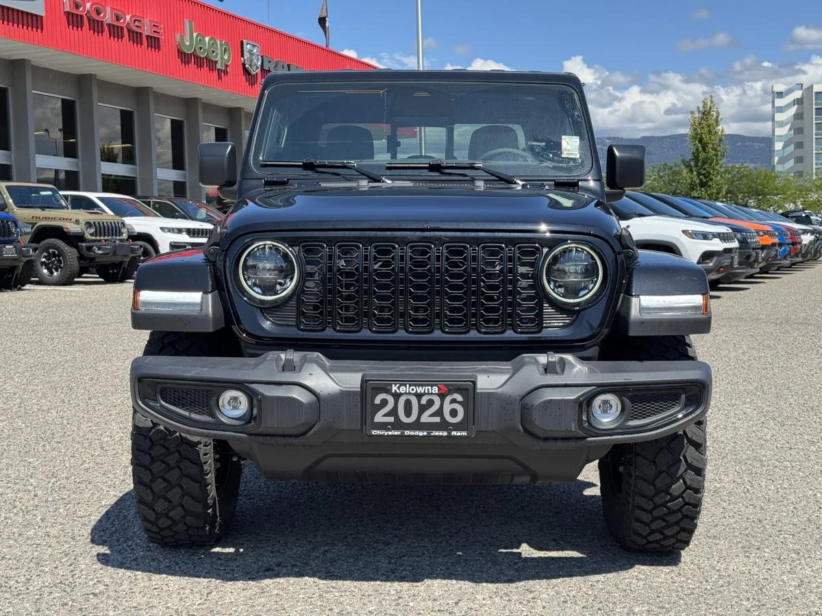 New 2026 Black Jeep Willys 4x4 image 2