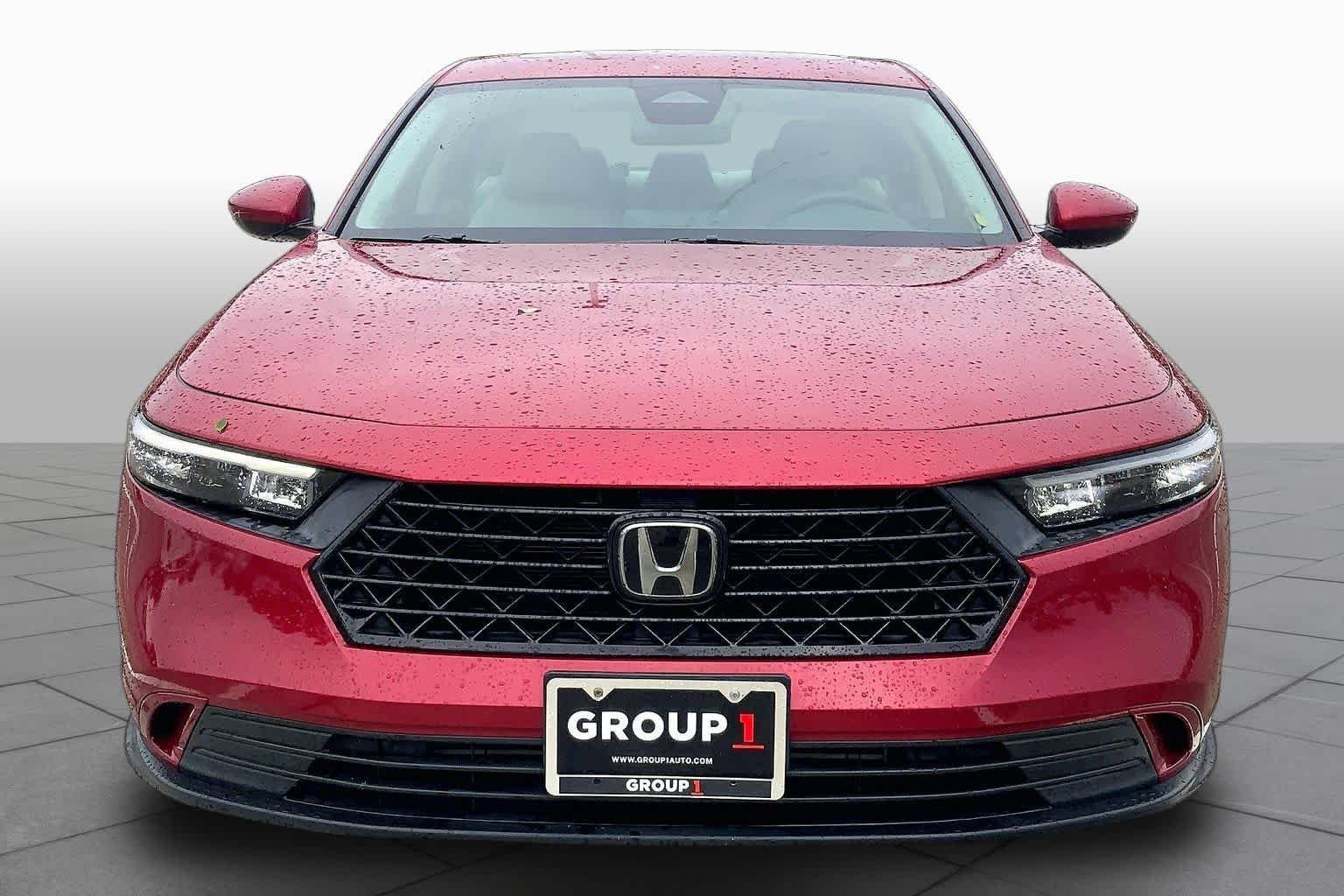 Used 2023 Radiant Red Metallic Honda EX image 4