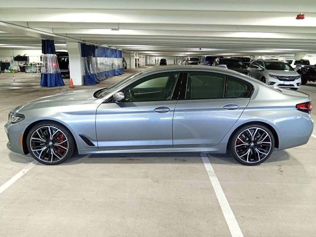 Used 2023 Skyscraper Gray Metallic BMW M550i xDrive image 8