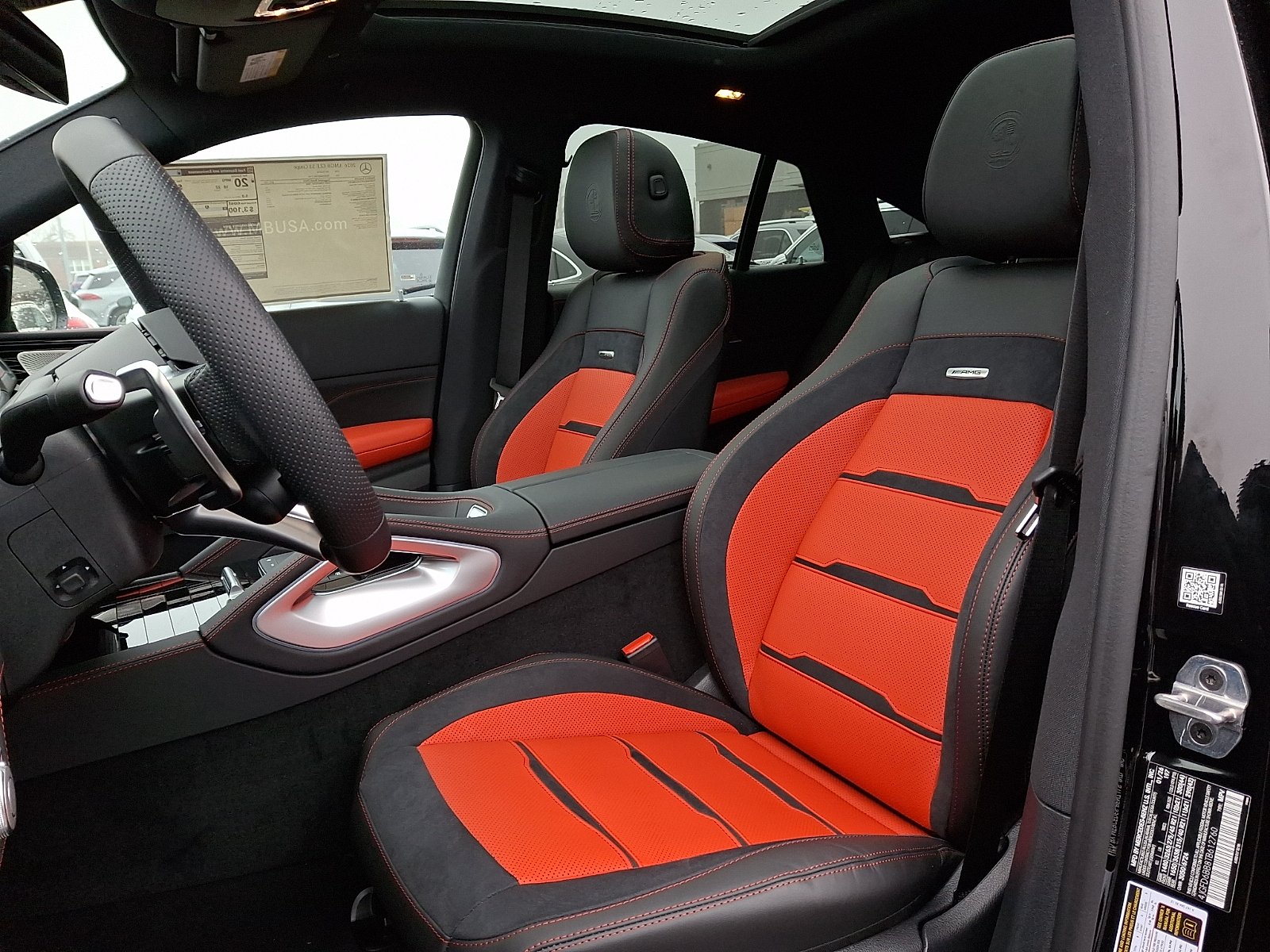 New 2026 Obsidian Black Metallic Mercedes-Benz AMG® GLE 53 4MATIC+ Coupe image 11