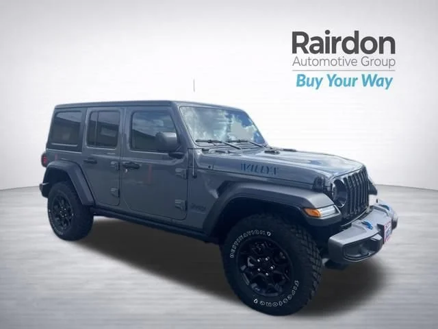 Used 2023 Sting-Gray Clearcoat Jeep Willys 4xe image 7