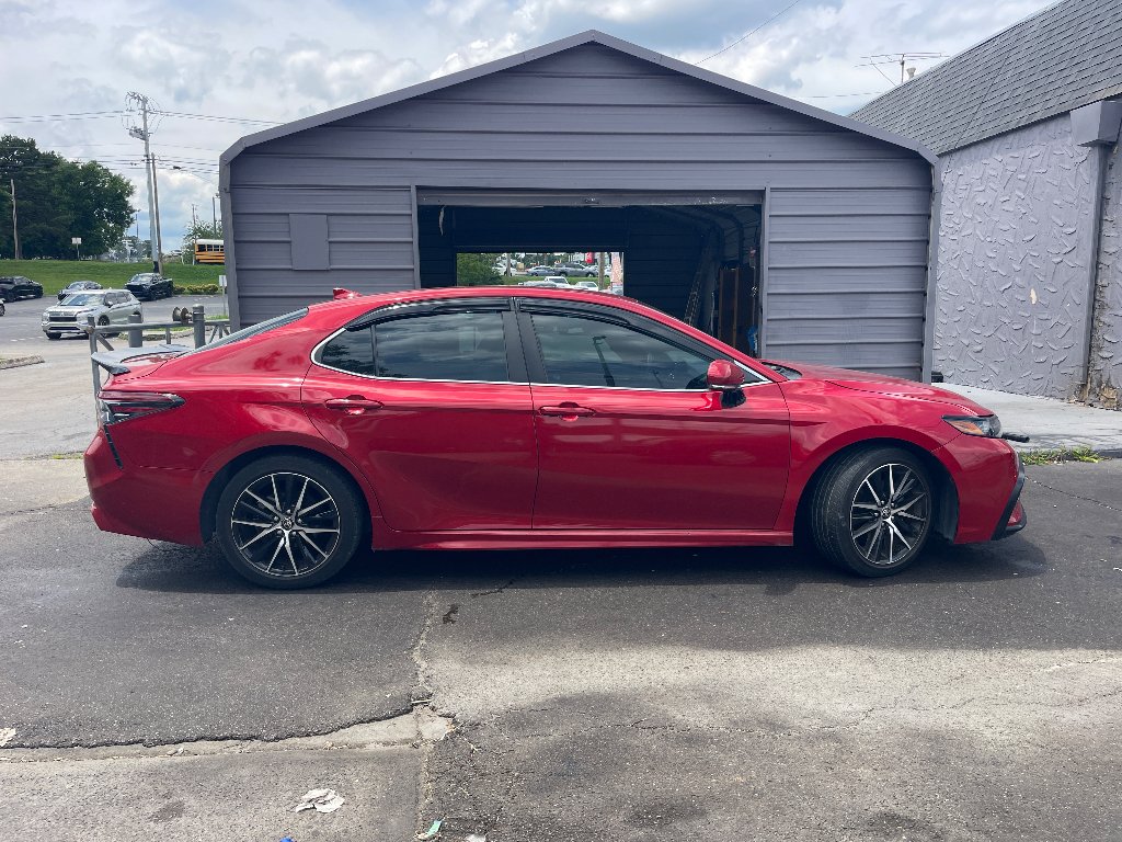 Used 2024 Supersonic Red Toyota SE image 7