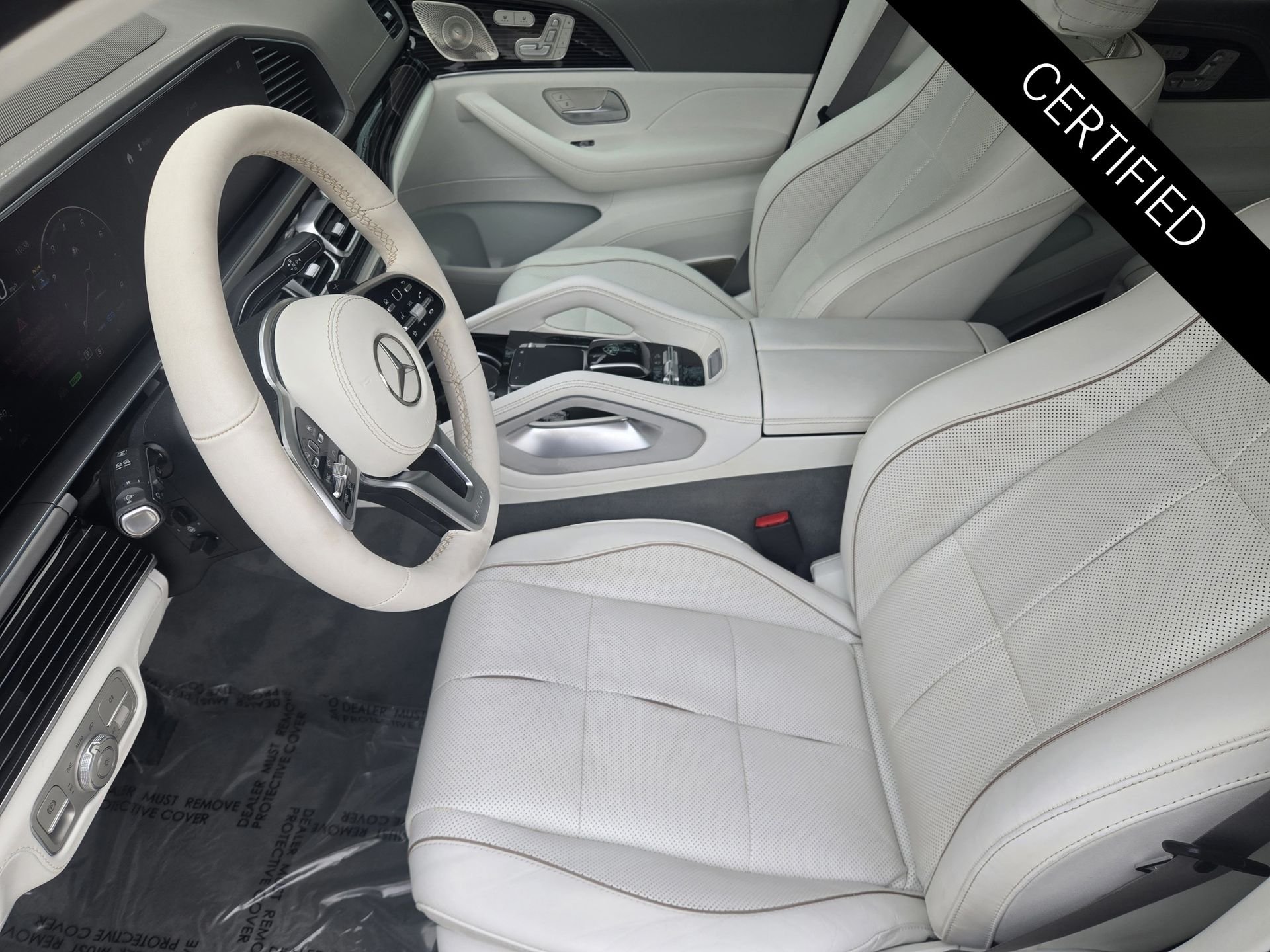 Certified Used 2023 Cirrus Silver/Selenite Gray Mercedes-Benz Maybach GLS 600 image 3