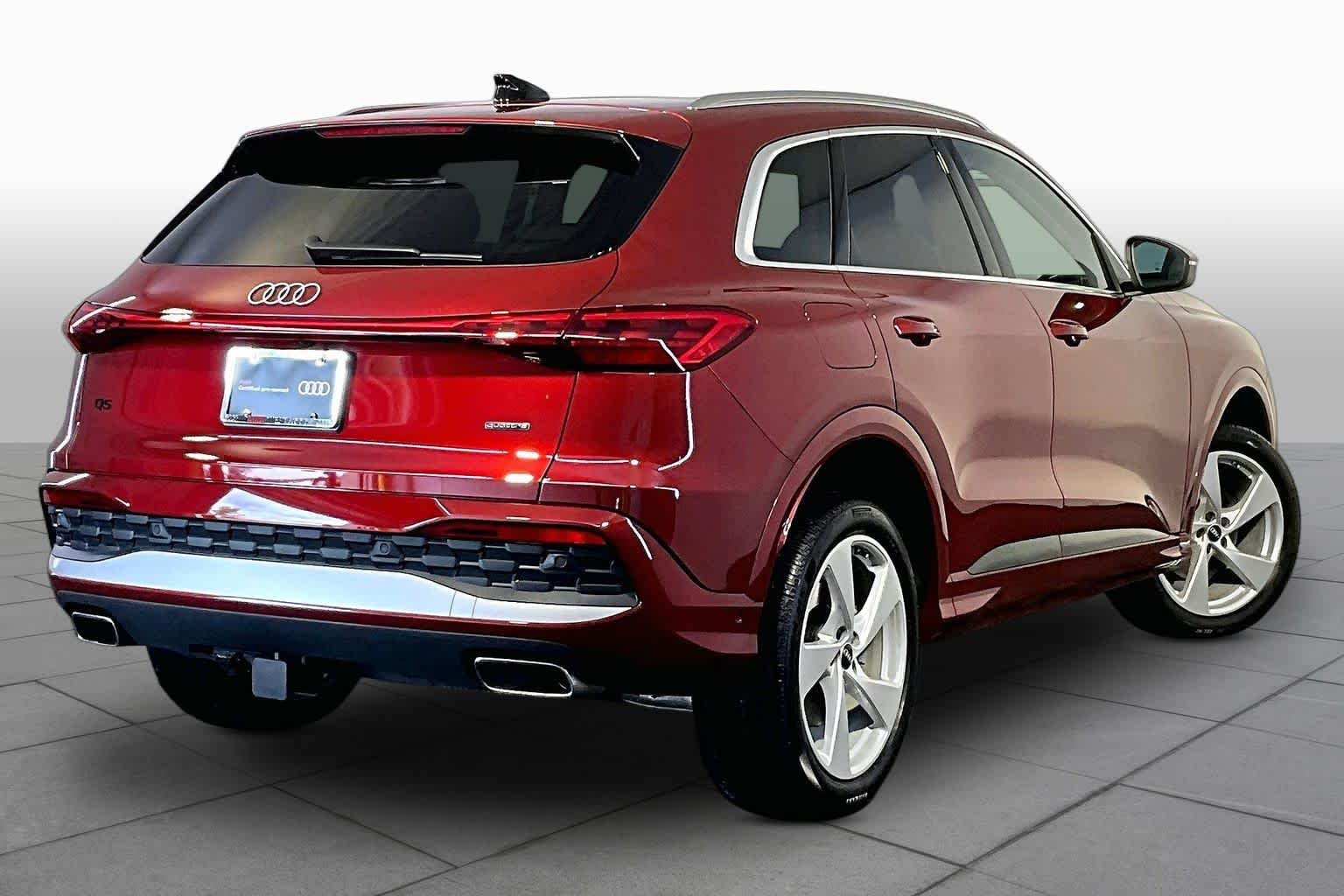 Used 2025 Grenadine Red Metallic Audi Premium Plus image 13