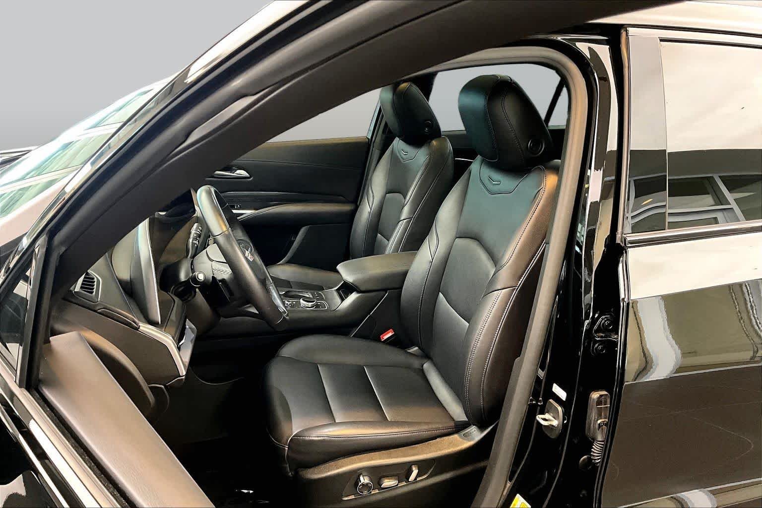 Used 2024 Stellar Black Metallic Cadillac FWD Sport image 8