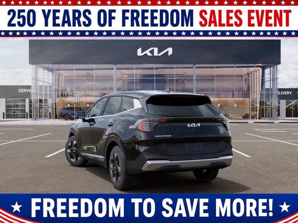 New 2026 Ebony Black Kia LX image 4