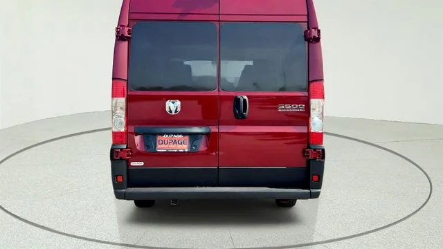 New 2026 Deep Cherry Red Crystal Pearlcoat RAM High Roof image 10
