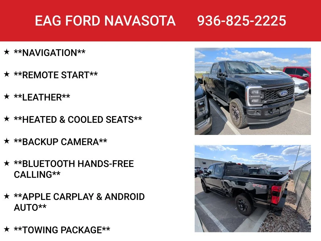 Used 2024 Agate Black Metallic Ford Lariat image 4