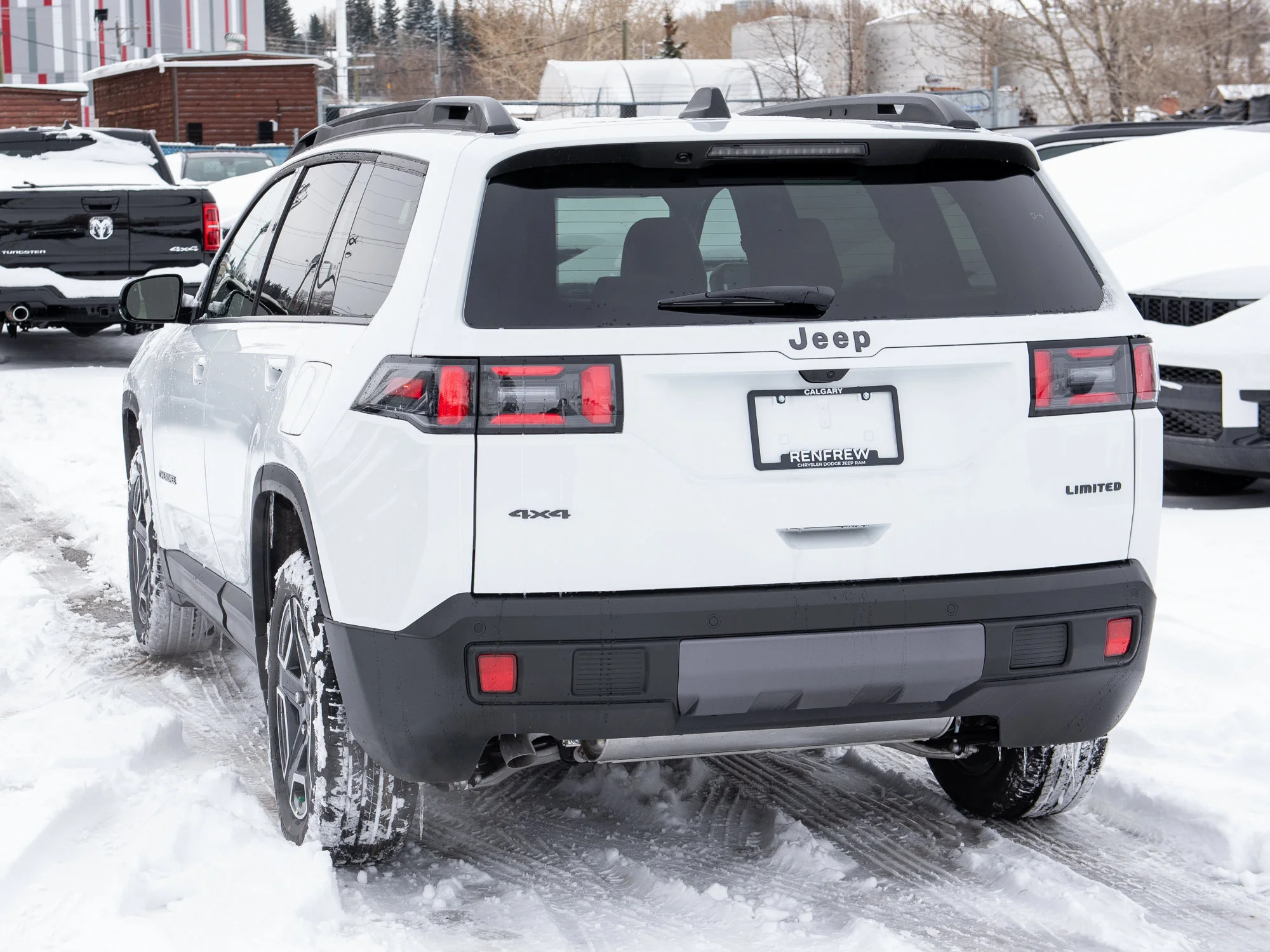 New 2026 White Jeep Limited * Hybrid image 3
