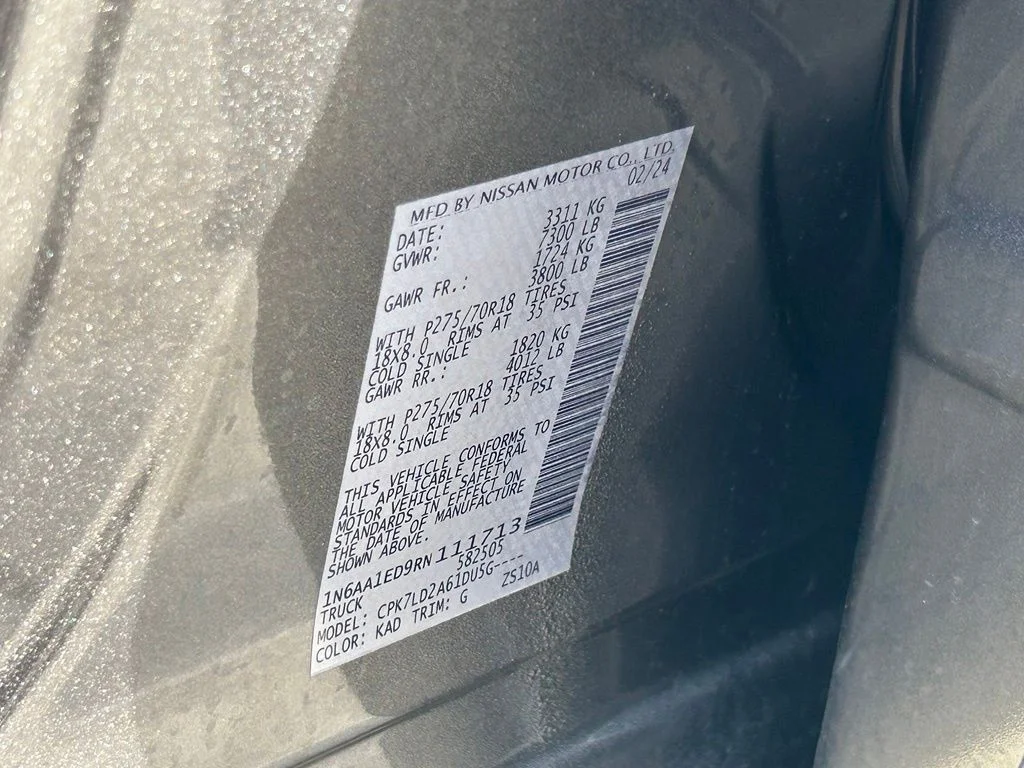 Used 2024 Gray Nissan PRO-4X image 43