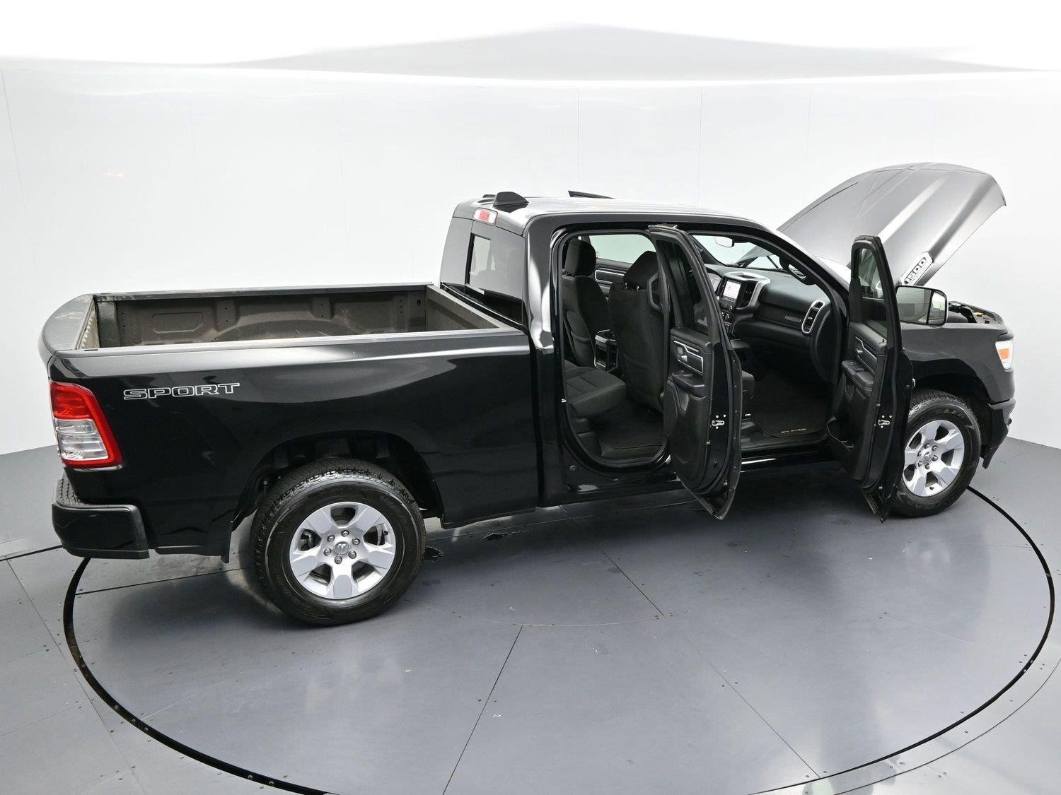 Used 2023 Diamond Black Crystal Pearlcoat Ram Big Horn image 38
