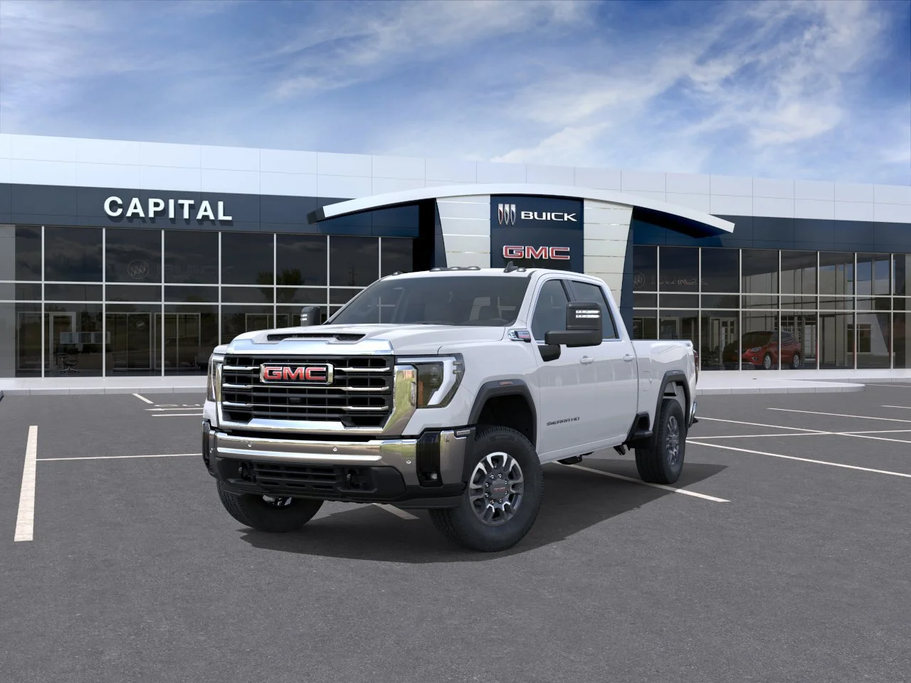 New 2026 Summit White GMC SLE image 8