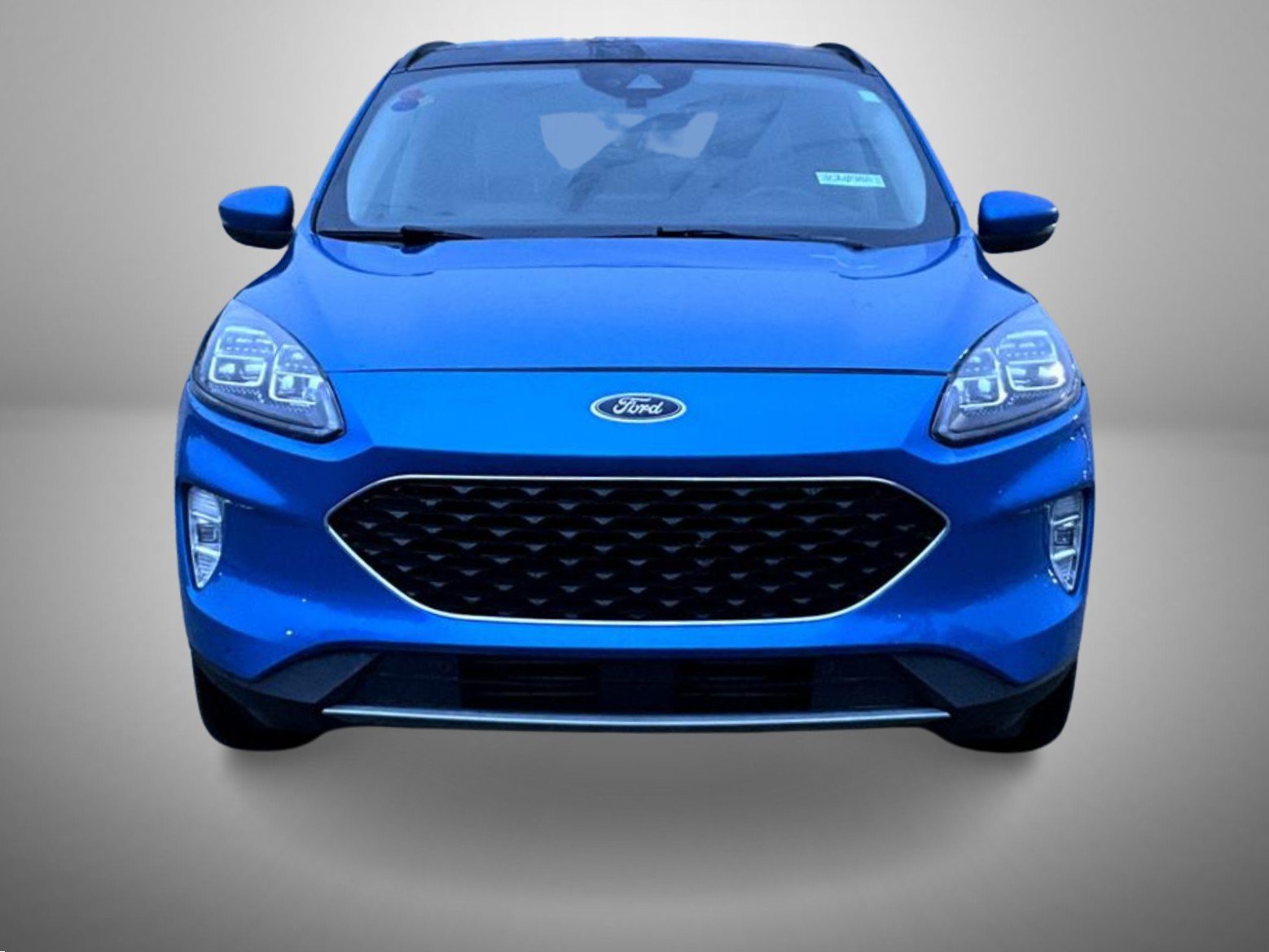 Used 2020 Blue Ford Titanium image 2