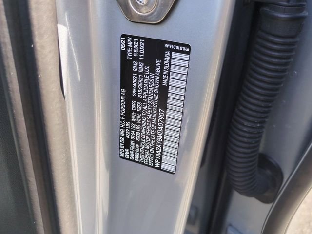 Used 2021 Dolomite Silver Metallic Porsche Base image 29