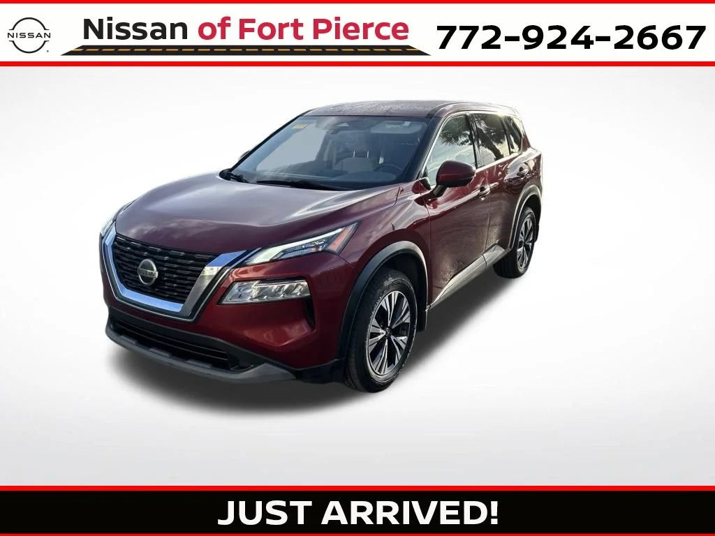 Used 2021 Scarlet Ember Nissan SV image 1