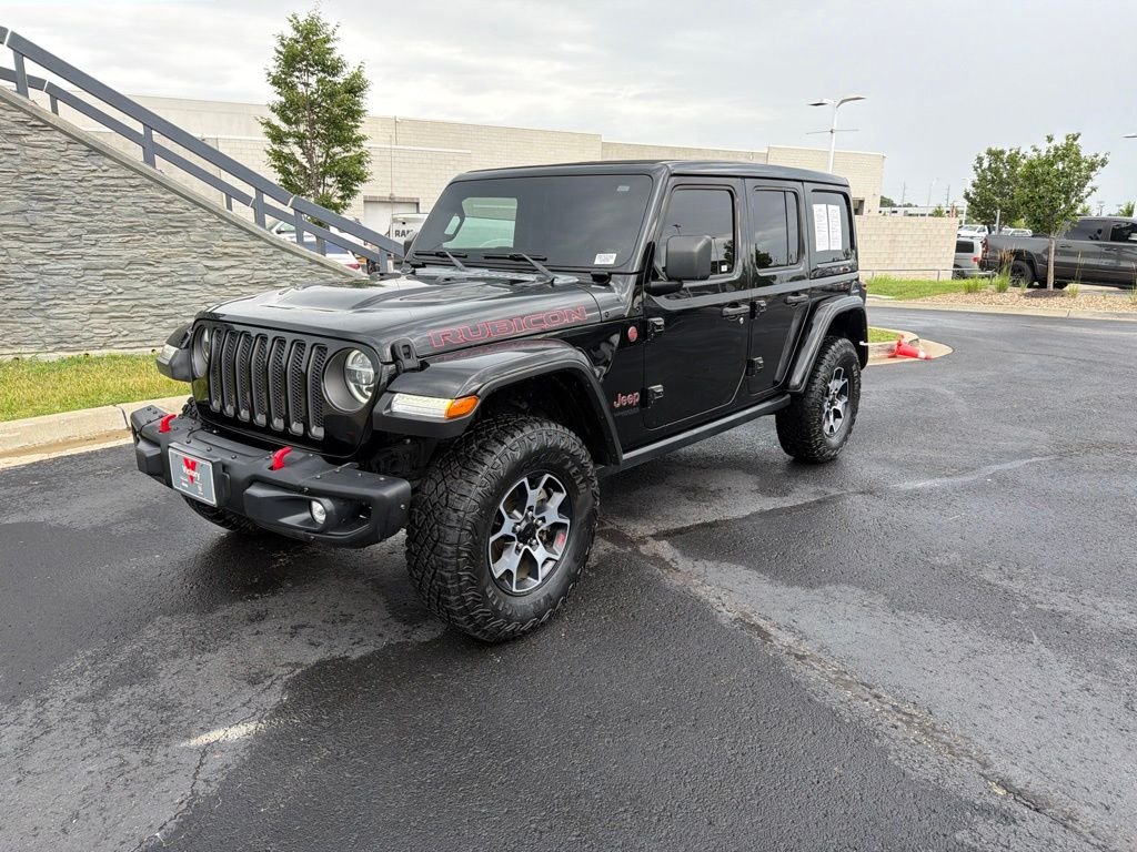 Used 2021 Black Jeep Unlimited Rubicon image 3