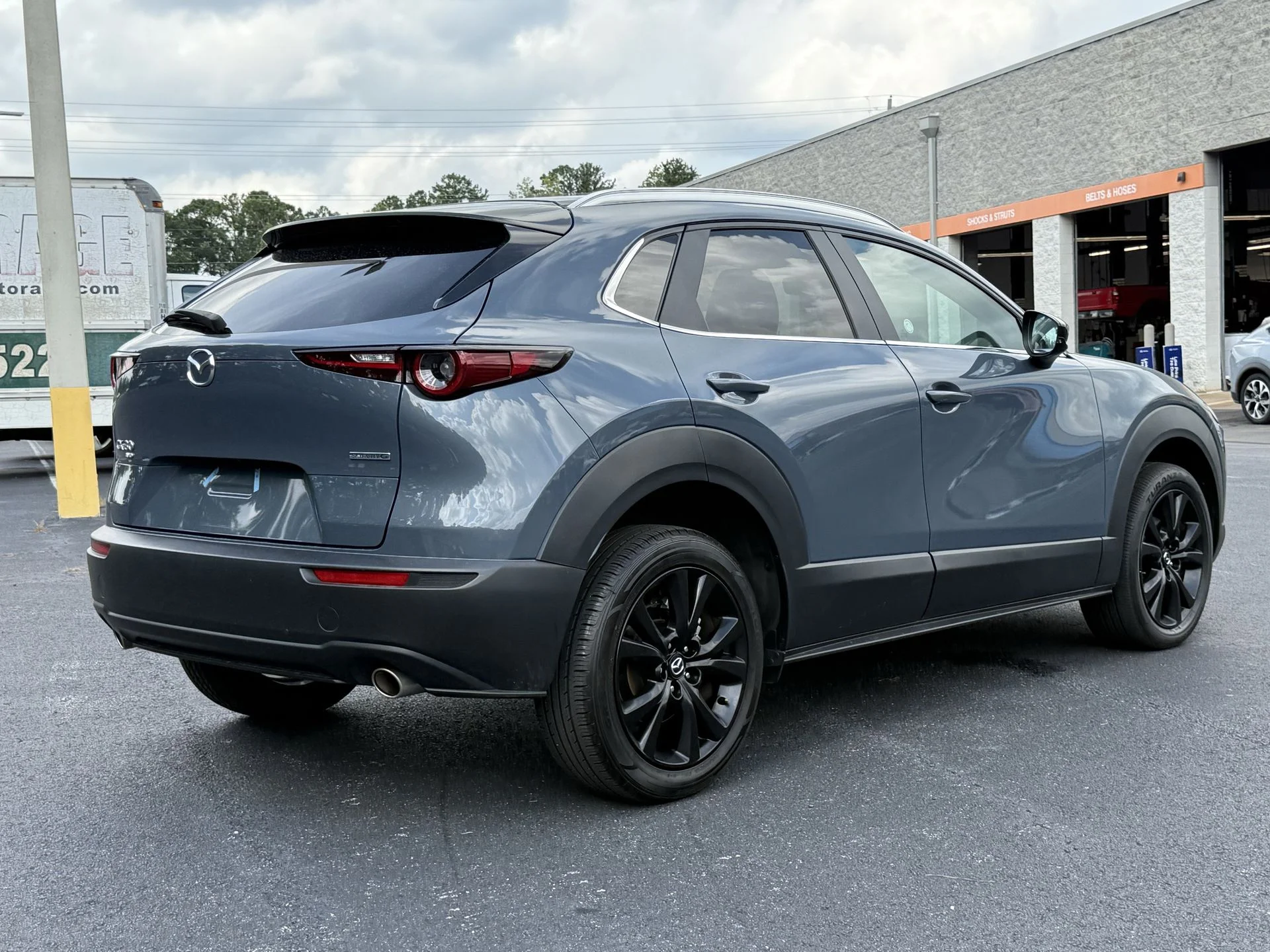 Used 2025 Polymetal Gray Metallic Mazda 2.5 S Carbon Edition image 18