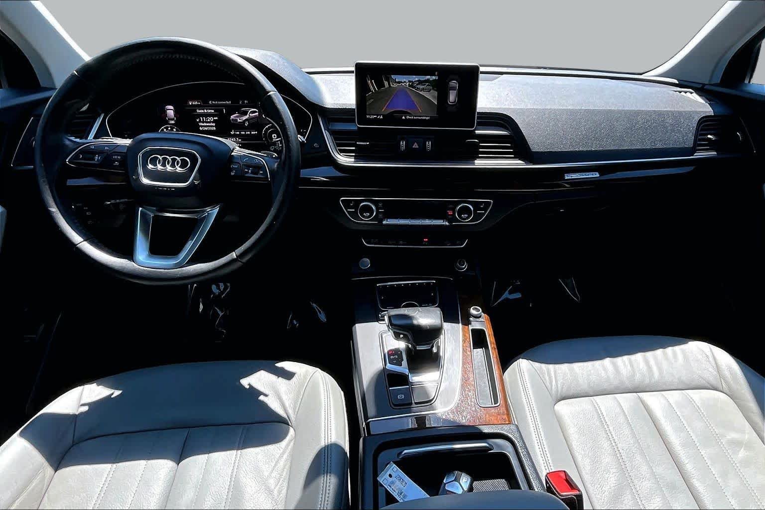 Used 2018 Moonlight Blue Metallic Audi Premium Plus image 16