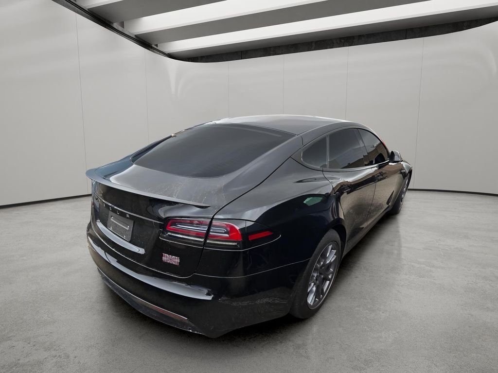 Used 2023 Deep Blue Metallic Tesla Plaid image 4